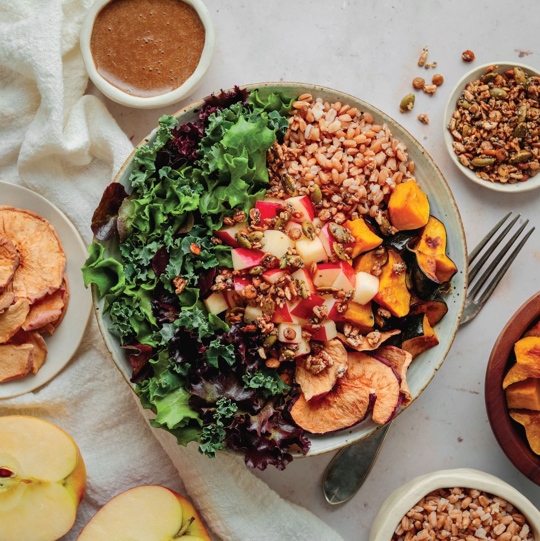 Apple and Farro Salad