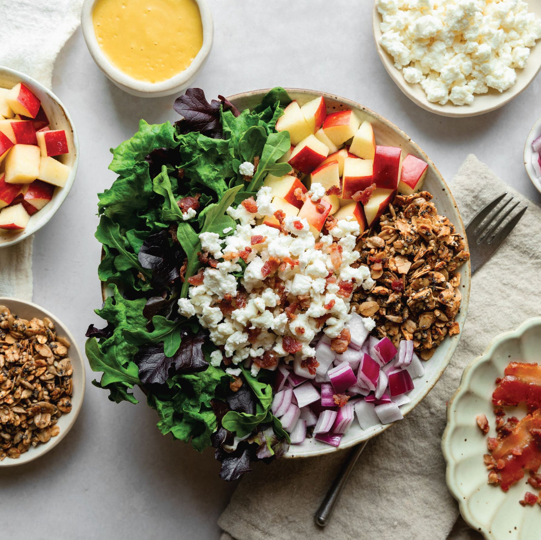 Apple Bacon Bliss Salad