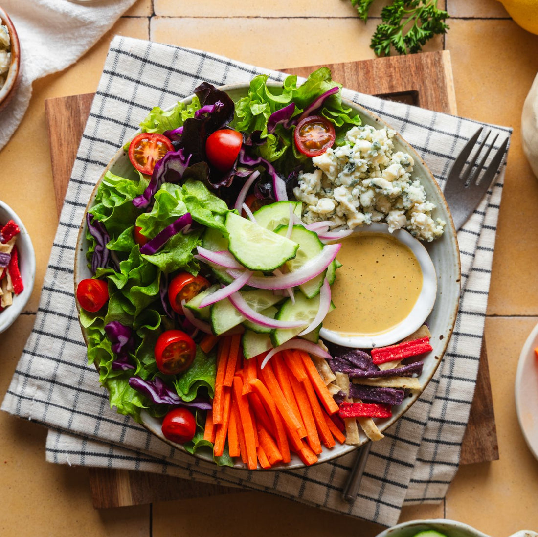 Buffalo Style Ranch Salad