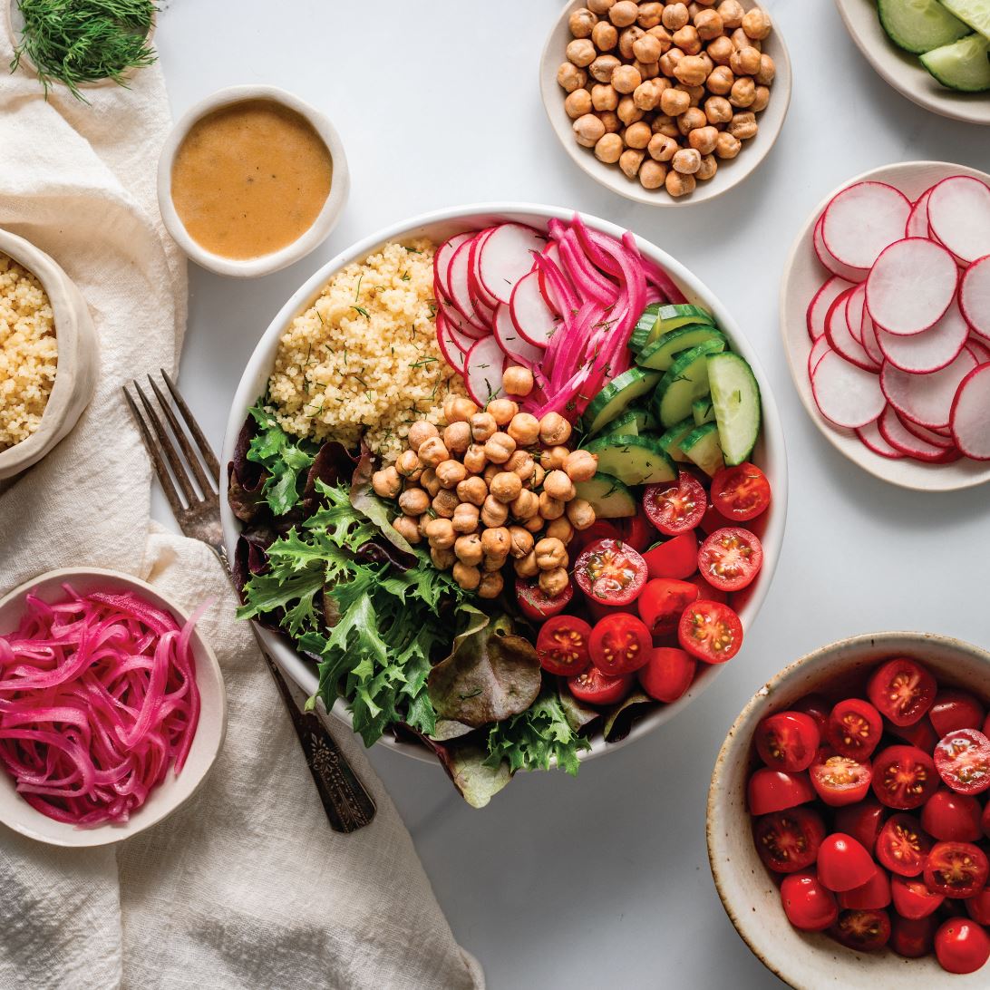 Dill Chickpea Salad