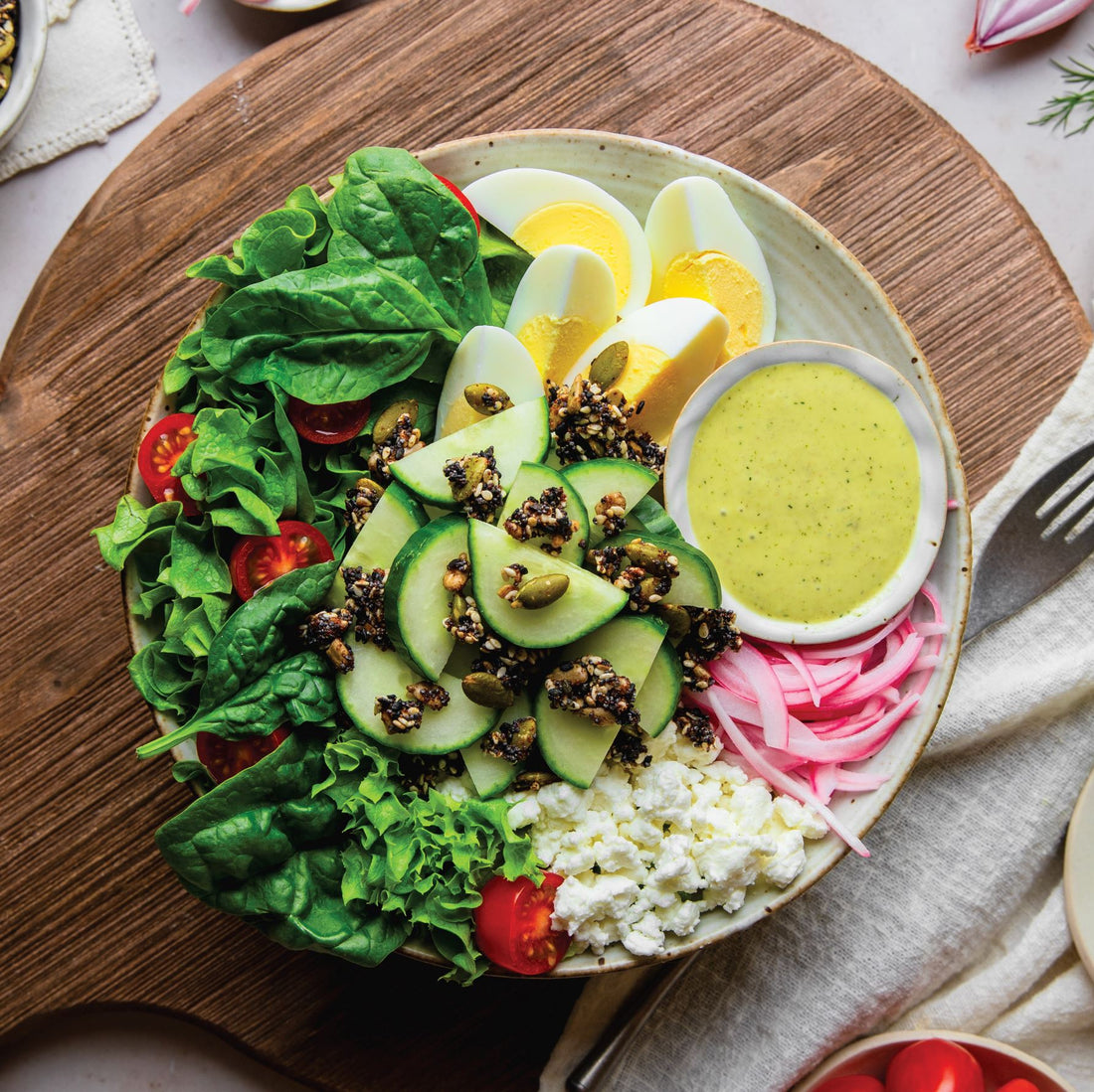 Everything Bagel Salad