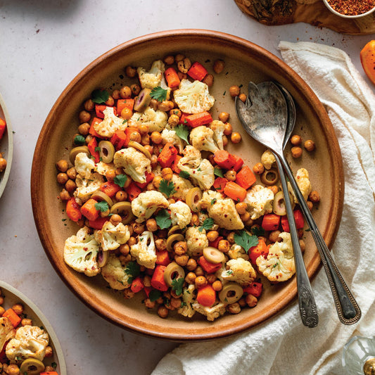 Harissa Sheet Pan Meal