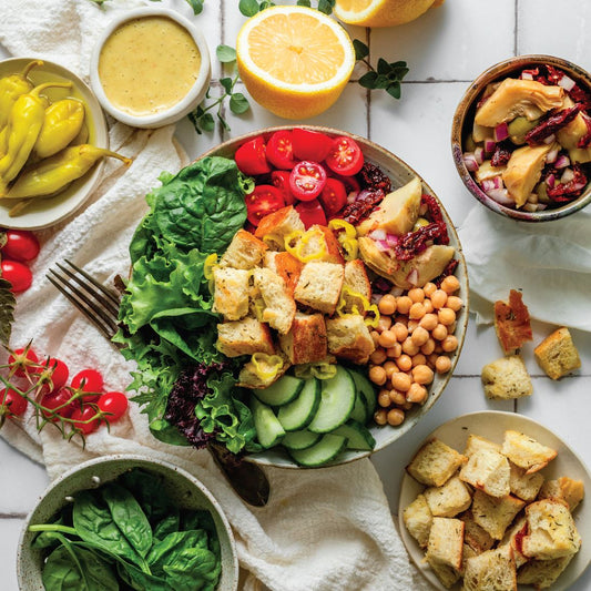 Modern Mediterranean Salad