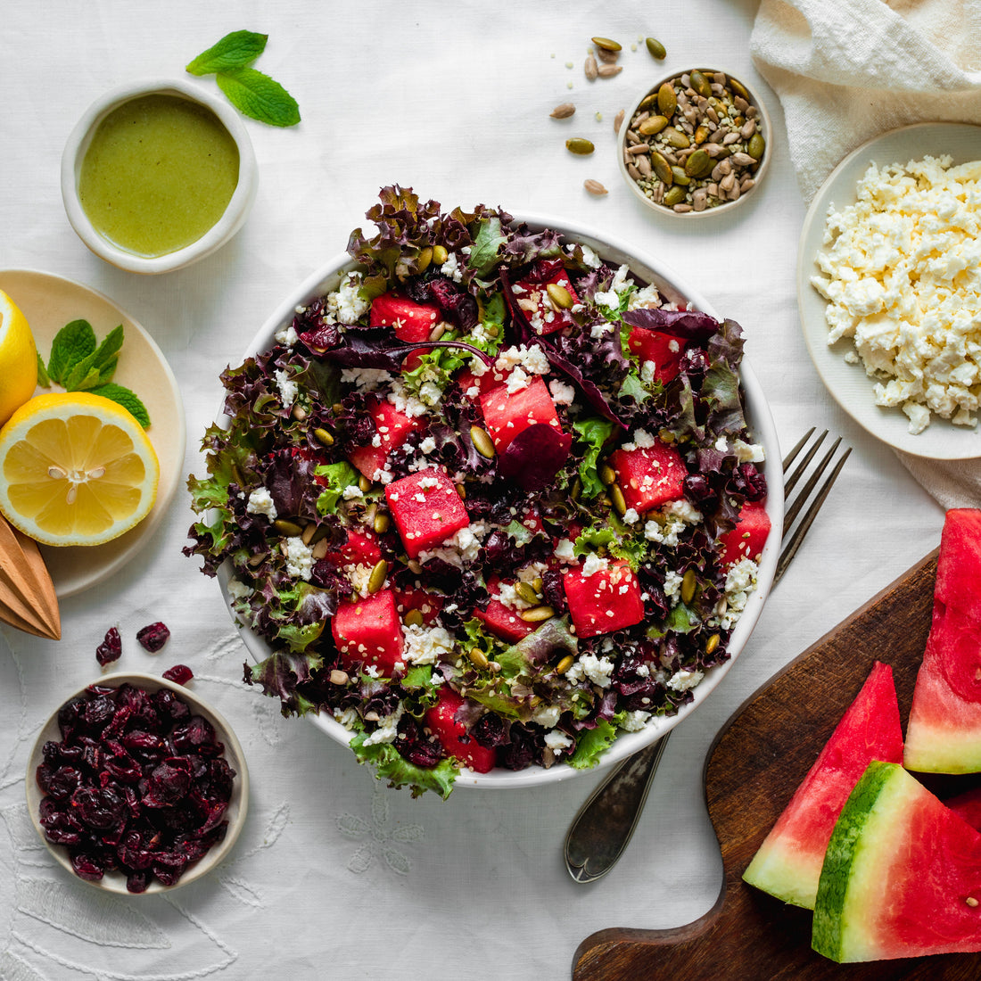 The Watermelon & Feta Salad