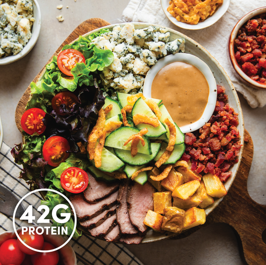Steakhouse Chop Salad With Steak