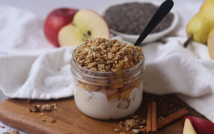 Apple & Pear Greek Yogurt Parfait