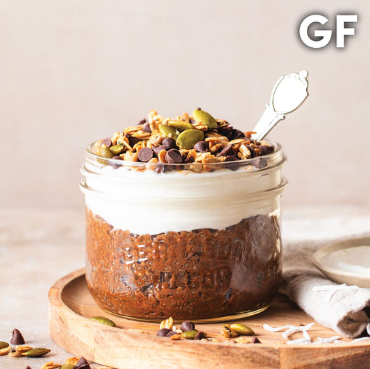 Chocolate Pumpkin Spice Chia Pudding