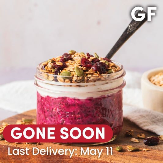 Lemon Cranberry Overnight Oats