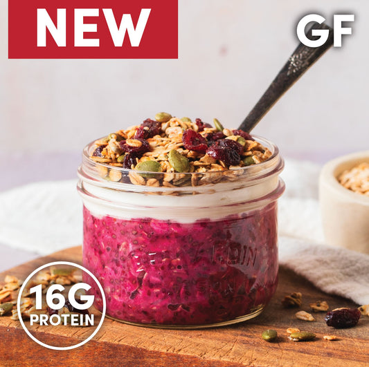 Lemon Cranberry Overnight Oats