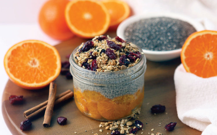 Mandarin Chia Pudding