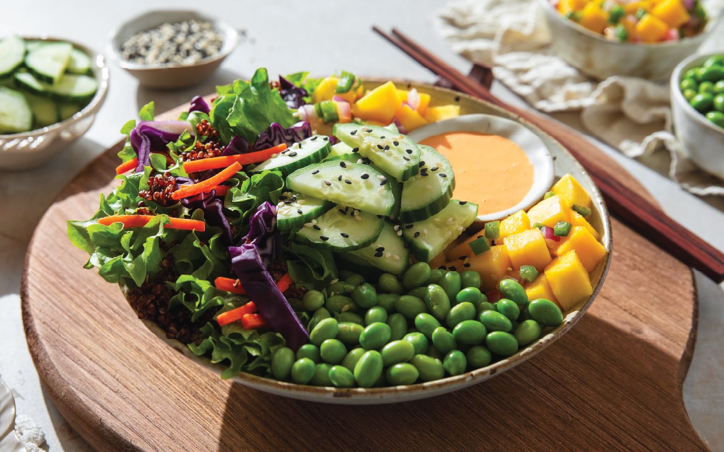 Mango Poke Inspired Bowl