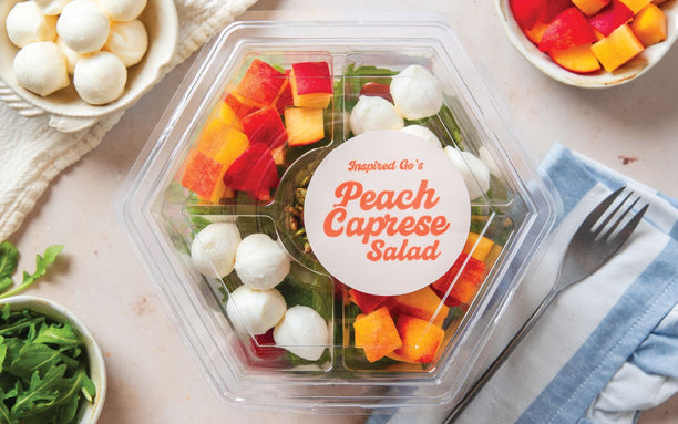 Peach Caprese Salad