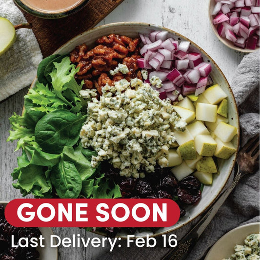 Pear & Gorgonzola Cheese Salad