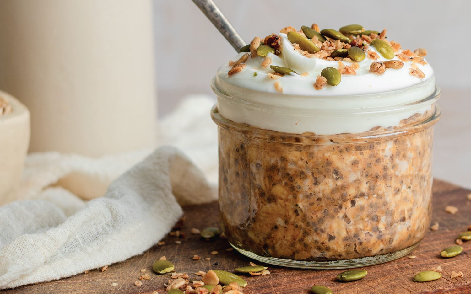 Pumpkin Spice Overnight Oats