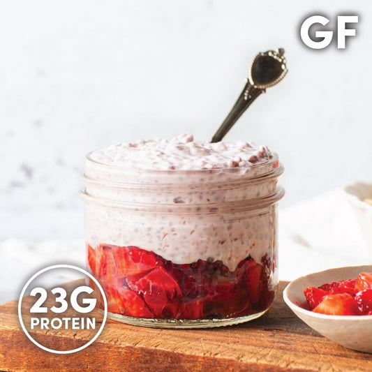 Strawberry Protein Oats