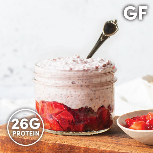 Strawberry Protein Oats