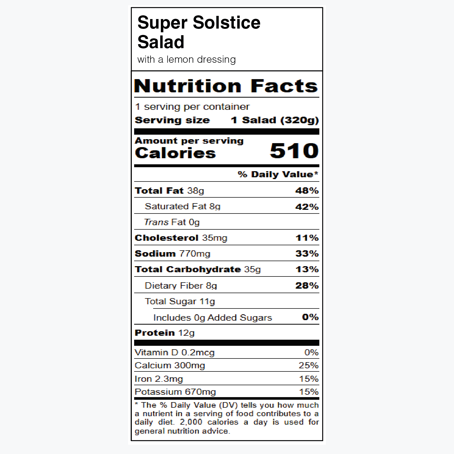 Super Solstice Salad
