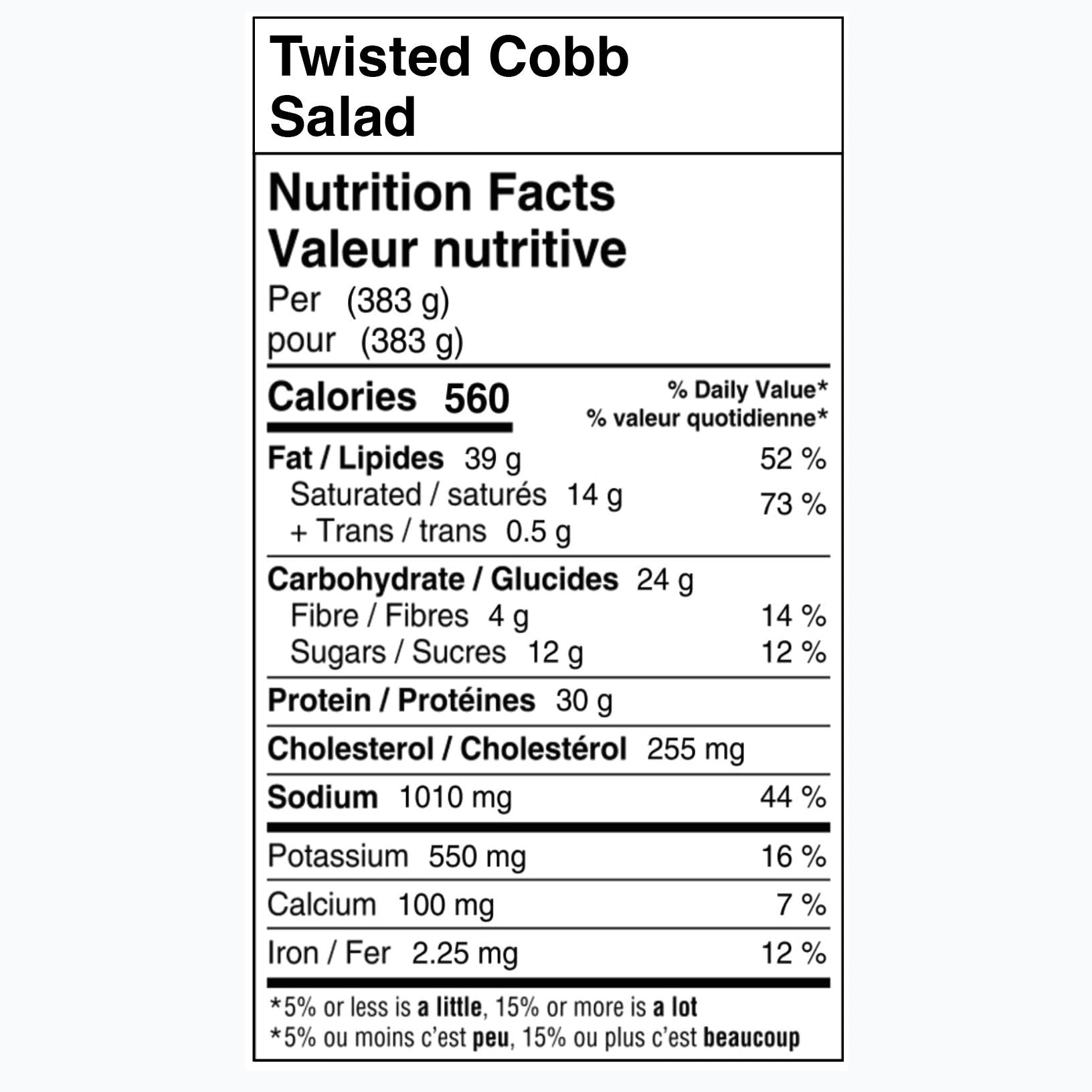 Twisted Cobb Salad