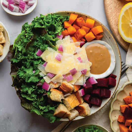 Winter Panzanella Salad